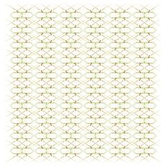 Indian Stick Insect, Carausius morosus also known as a Laboratory Stick Insect, in repeated pattern, in front of white background