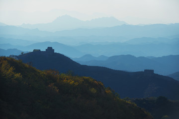 The beautiful great wall of China