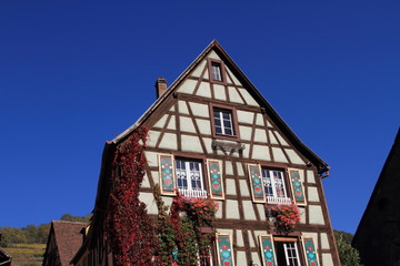 Fachwerkhäuser im Elsass Frankreich 14