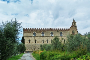 Fototapeta na wymiar Galluzzo Charterhouse, Florence, Italy