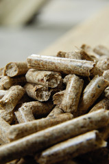  pellets  bois  chauffage Matiere premiere sciure ecorce recyclage ecologie granule