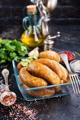 chicken sausages