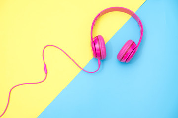 Headphones,music