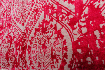 Oriental red turkish-azerbaijan carpet