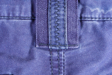 clothing items washed cotton fabric texture with seams
