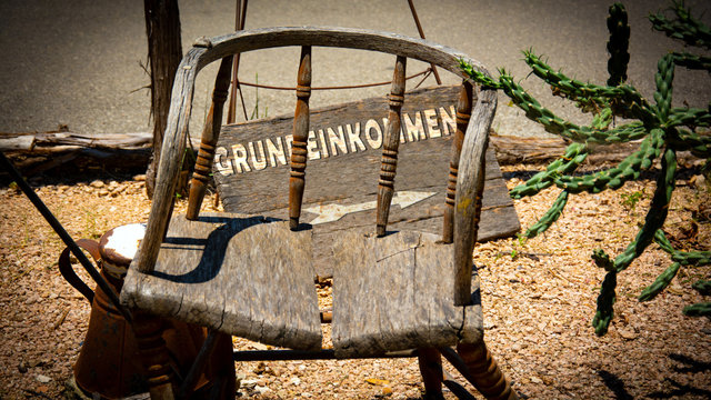 Schild 335 - Grundeinkommen
