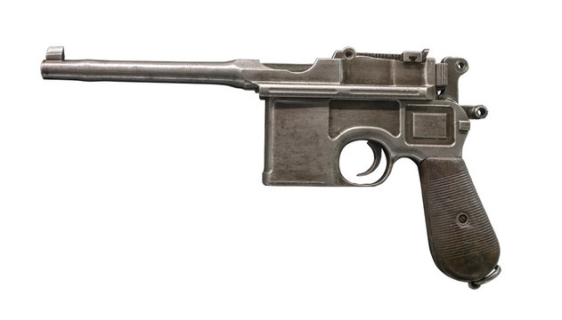 Mauser isolated on white
