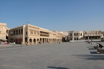 Fototapeta na wymiar Souq Waqif in Doha, Qatar