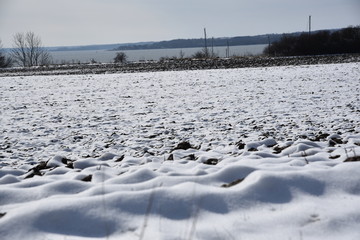 Winterlandschaft am Meer
