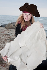Pirate with Map