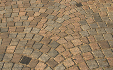 rue piétonne ,pavés,fond, citadin