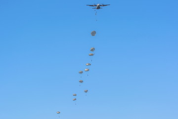 Paratroopers Drop
