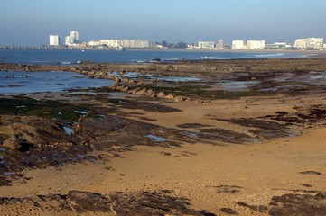 plage des sables d'olone en vendée