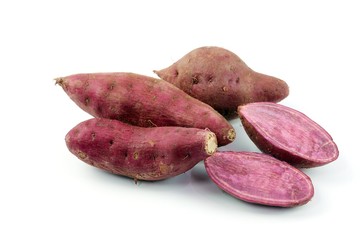 Fresh garnet yam