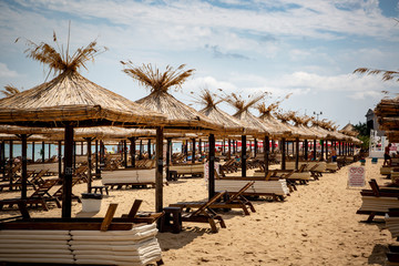 Fototapeta premium Beach Lounging