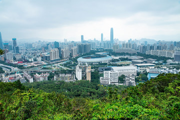 Shenzhen city skyline