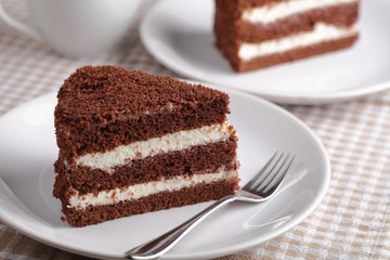 Sour cream cake