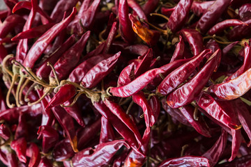 spice pattern asia spicy seasoning red pod chili dark claret background culinary base many fruits