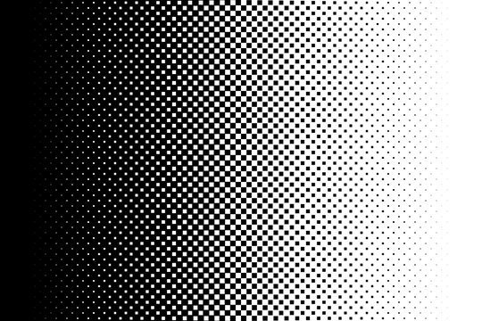 Gradient background Halftone pop art design Light effect Seamless pattern Vector illustration