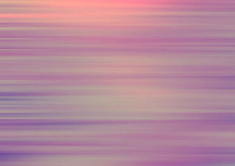 Strips and lines pattern, pale purple, pink, violet, gray, soft blurred gradient. Background with multicolored hatching. Stylish abstraction. Artistic horizontal template for modern design