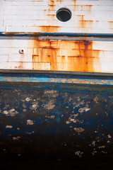 Boat Grave Yard With Vibrant Colours