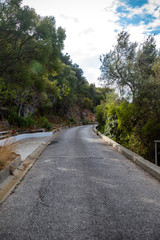 A road on the Rock of Gibraltar