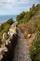 Footpath on the Rock of Gibraltar