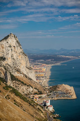 The summit of the Rock of Gibraltar