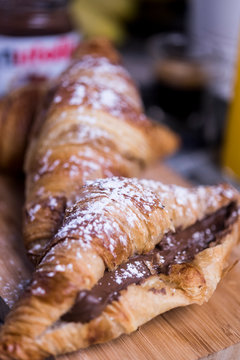 Croinssants con Nutella