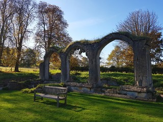 Hailes Abbey ruins- English Heritage building