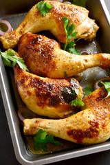 Fried chicken legs