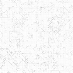 Obraz premium Blueprint microscheme background