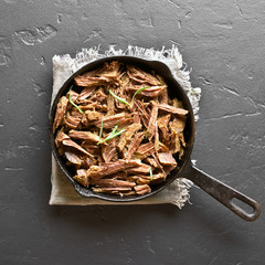 Slow cooked beef for sandwiches