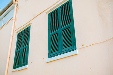 Fototapeta na wymiar Windows in Gibraltar