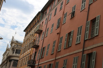 Obraz premium facade of old building