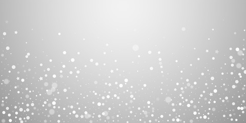 Magic stars random Christmas background. Subtle fl