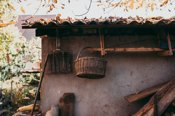 Garden autumn instruments