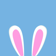 Rabbit's ears vector illustration
