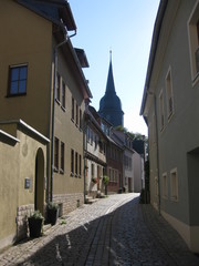 Obraz premium Jakobsviertel in Weimar
