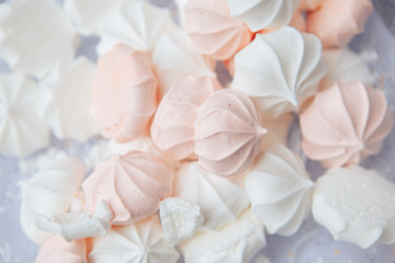 White and Orange Marshmallow