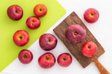 Healthy and tasty apples