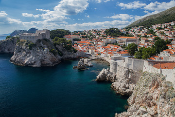 Naklejka premium Dubrovnik in Croatia, Europe