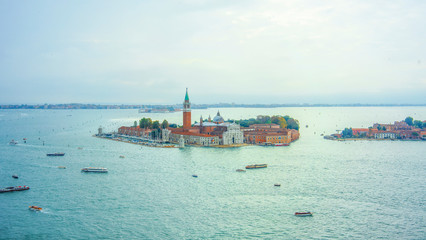 Venice, an island from a height