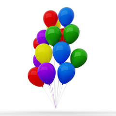 Helium Balloons for a Party