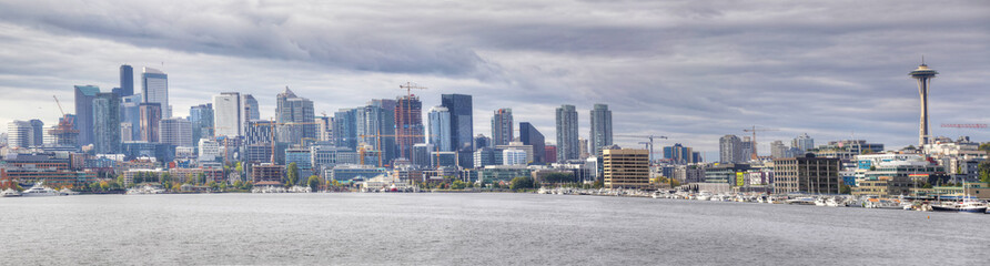 Panorama of Seattle, Washington skyline