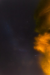 long exposure starry sky 