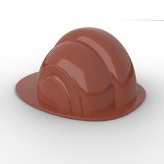 Fototapeta premium Hard Hat for Safety in a Dangerous Workplace