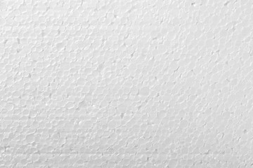 Styrofoam white texture and background