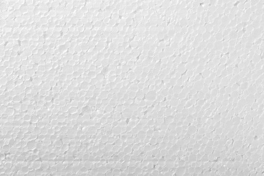 Styrofoam white texture and background