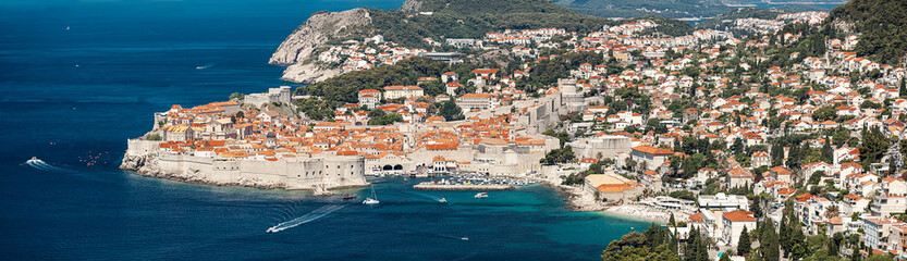 Naklejka premium Dubrovnik in Croatia, Europe